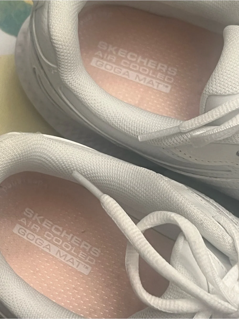 Skechers GO Run White Sneakers Size 10
